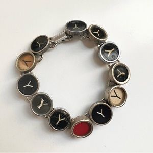 Vintage Typewriter Keys Letter “Y” Bracelet, 7”